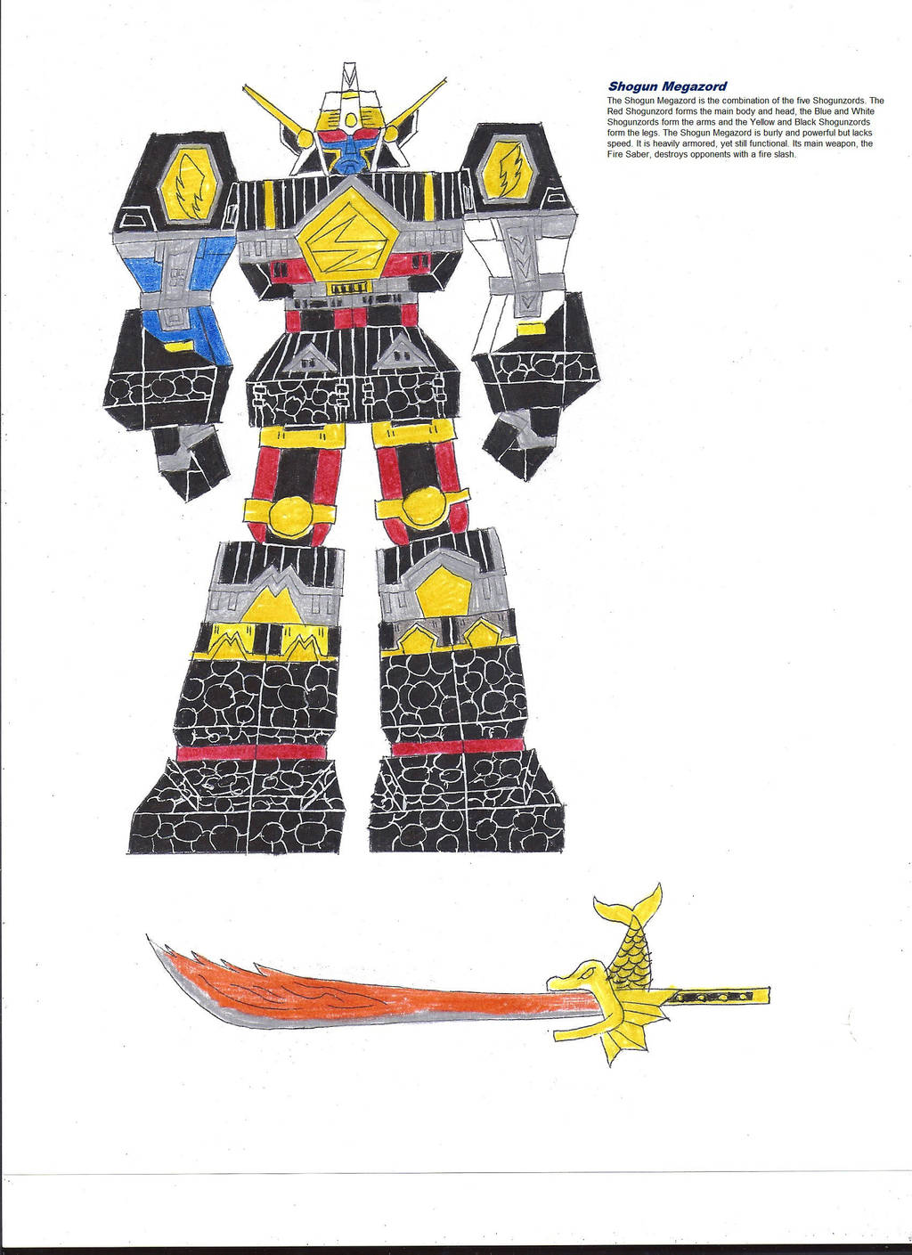 MMPR- Shogun Megazord by zackon7 on DeviantArt