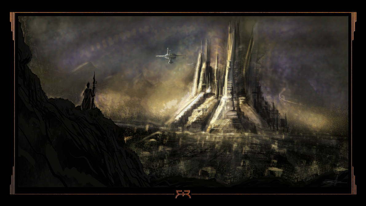 DIGITAL PAINT - Cityscape Concept by VR-Robotica