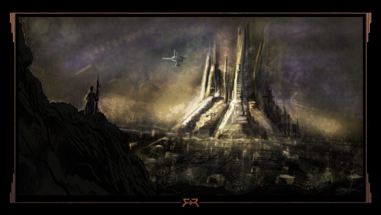 DIGITAL PAINT - Cityscape Concept by VR-Robotica