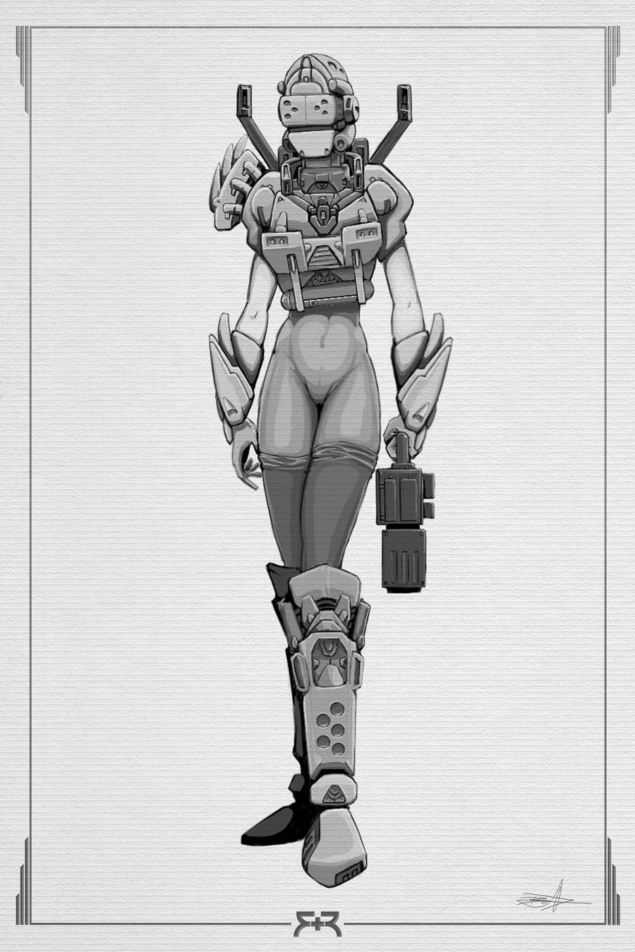 DOODLES - Female Robot by VR-Robotica