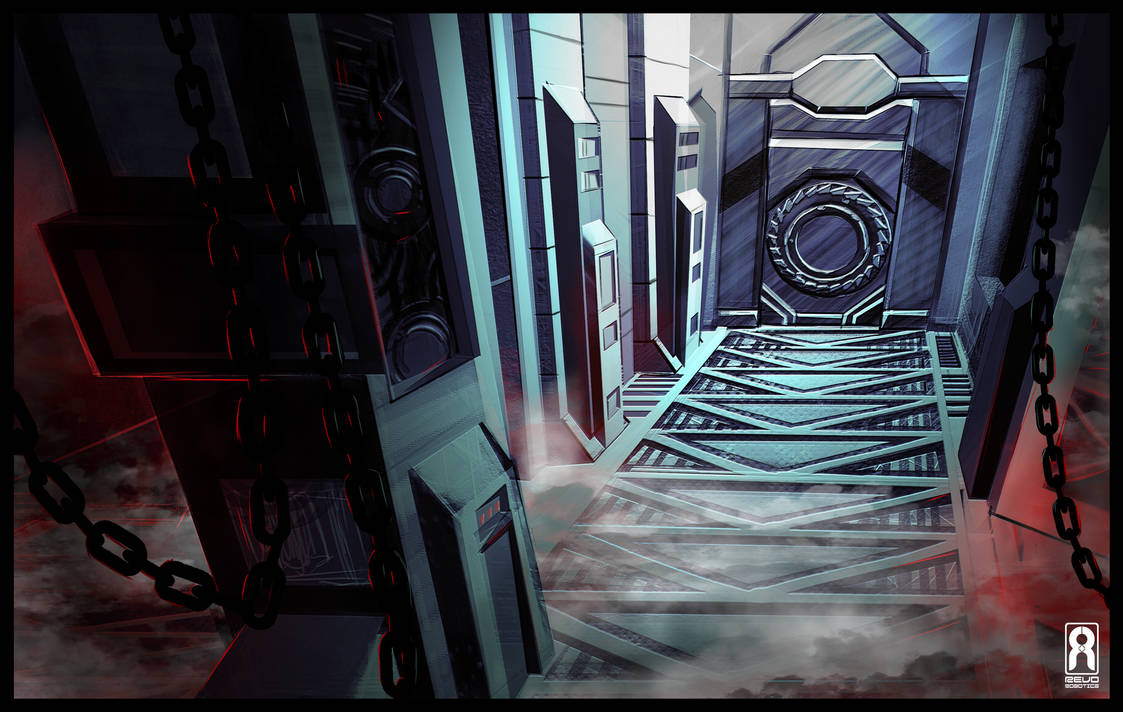 SPEED PAINT -Simple Sci-Fi Interior by VR-Robotica