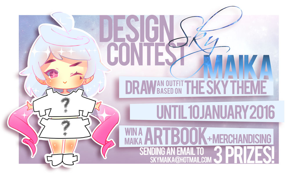 DESIGN CONTEST: SKY MAIKA by Noririn-Hayashi DESIGN CONTEST: SKY MAIKA by Noririn-Hayashi