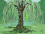 Old Man Willow - #DA-Speedpaint by The-Tinidril