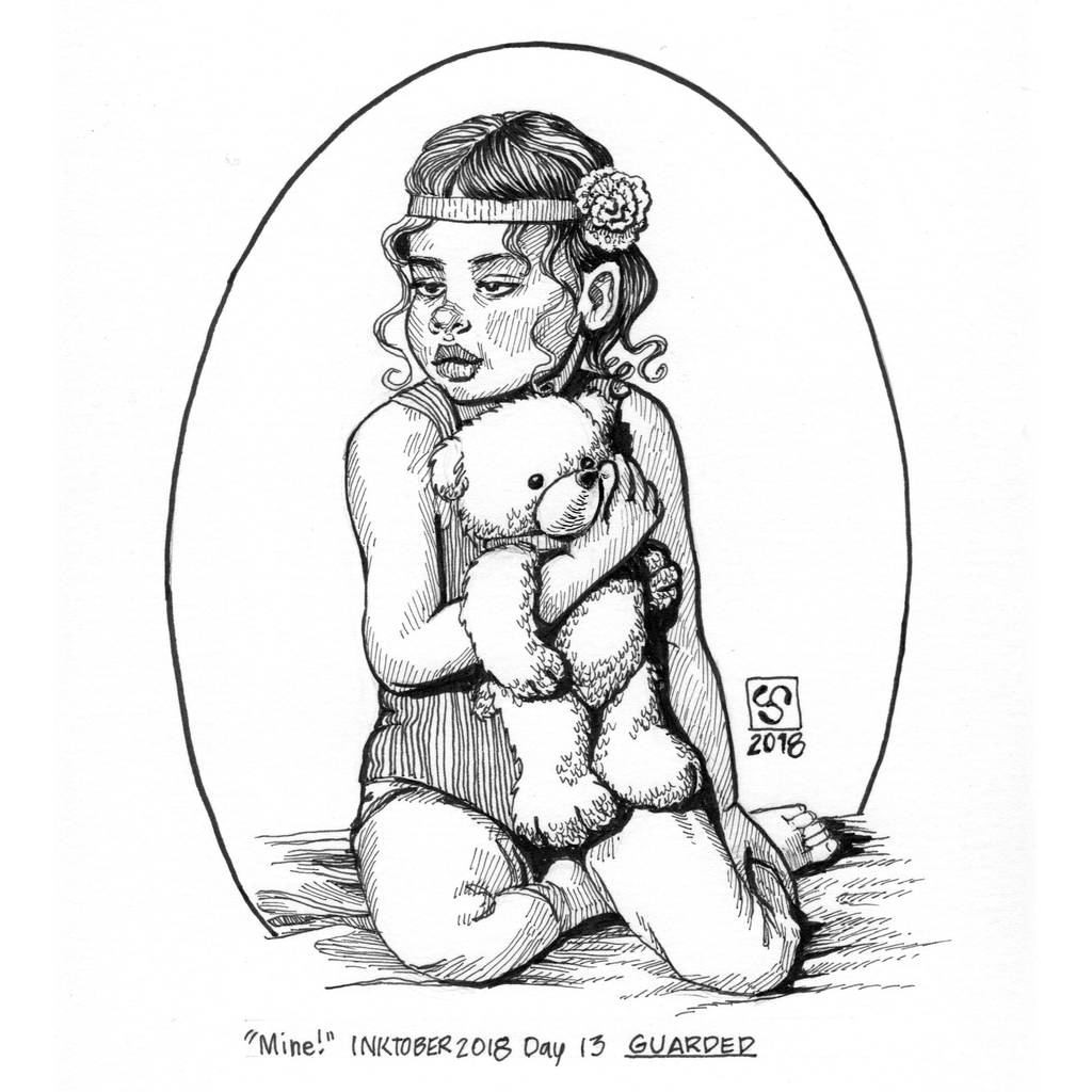 Inktober13-Mine by The-Tinidril