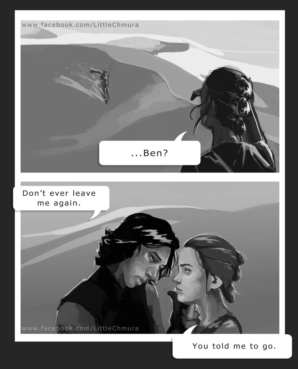 Star Wars: Reylo by LittleChmura