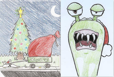 Christmas Slug by musical-onigiri