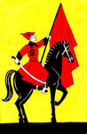 Red Cavalryman by the-black-cat