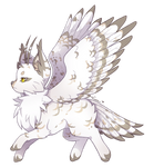 {P} Snowy Owl Mothcat - Approved! by Viidoll {P} Snowy Owl Mothcat - Approved! by Viidoll