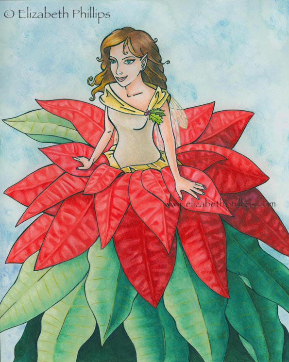Poinsettia Surprise by ElizabethPhillips