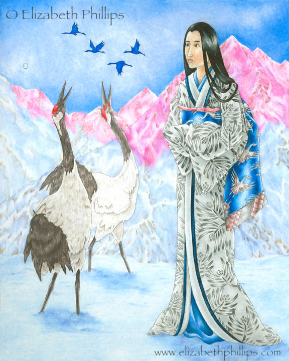 Izanami in Contemplation by ElizabethPhillips