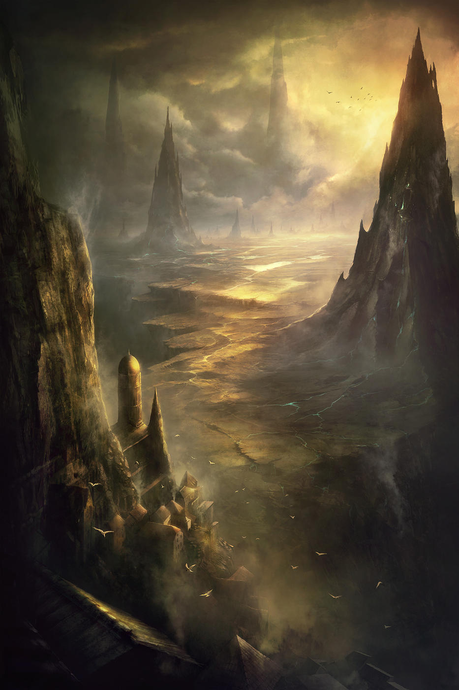 Altlith spire by korbox