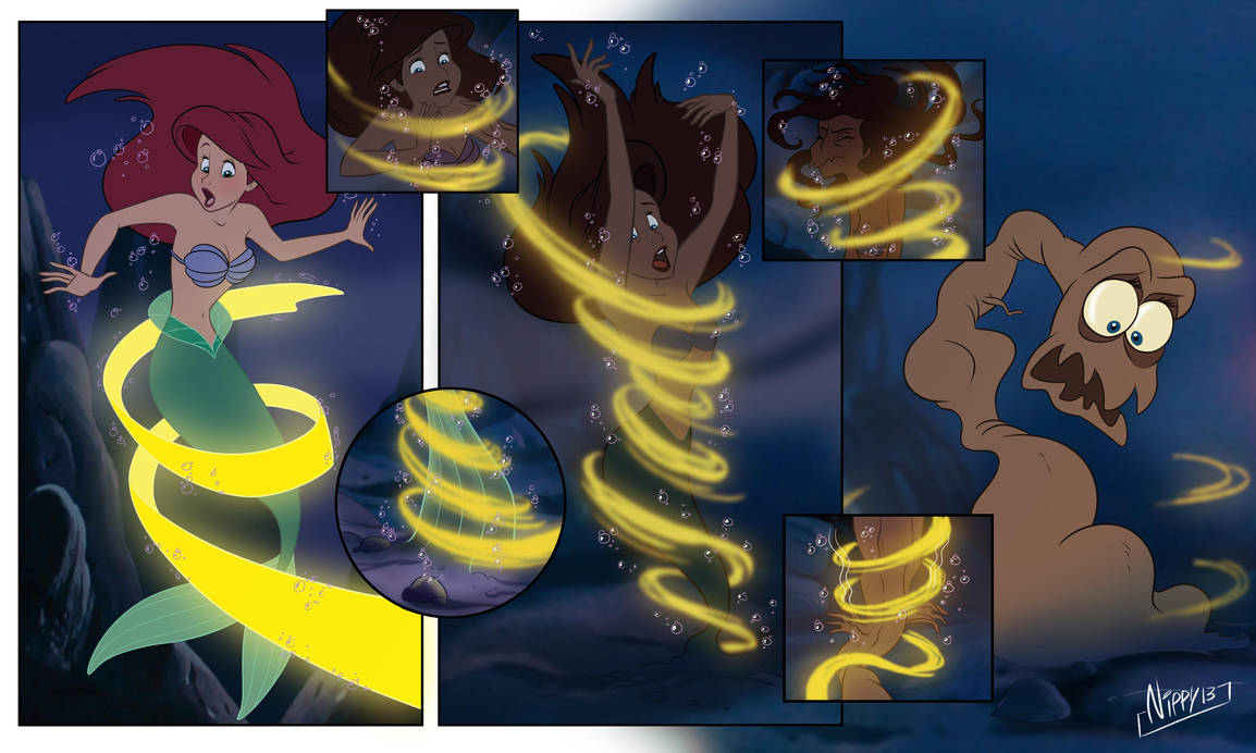 ComicAriel's transformation by Nippy13 on DeviantArt