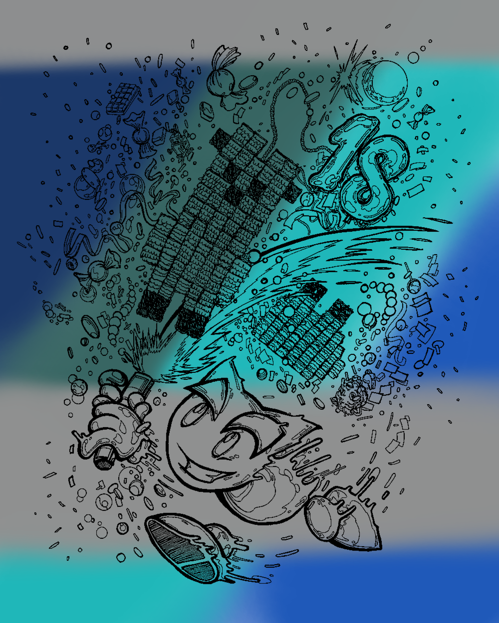 deviantART 18th Birthday Drawing by NitroactiveStudios