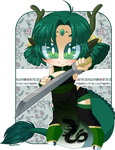 c: Shinrai Chibi by undead-alien