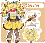 Queenie Ref by undead-alien