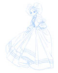 Sketchtember #16 - Costume Alsacien by Netsubou