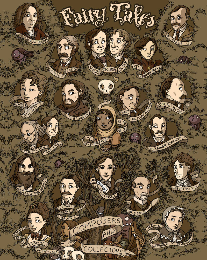 Fairy tale - Composers and creators by secondlina
