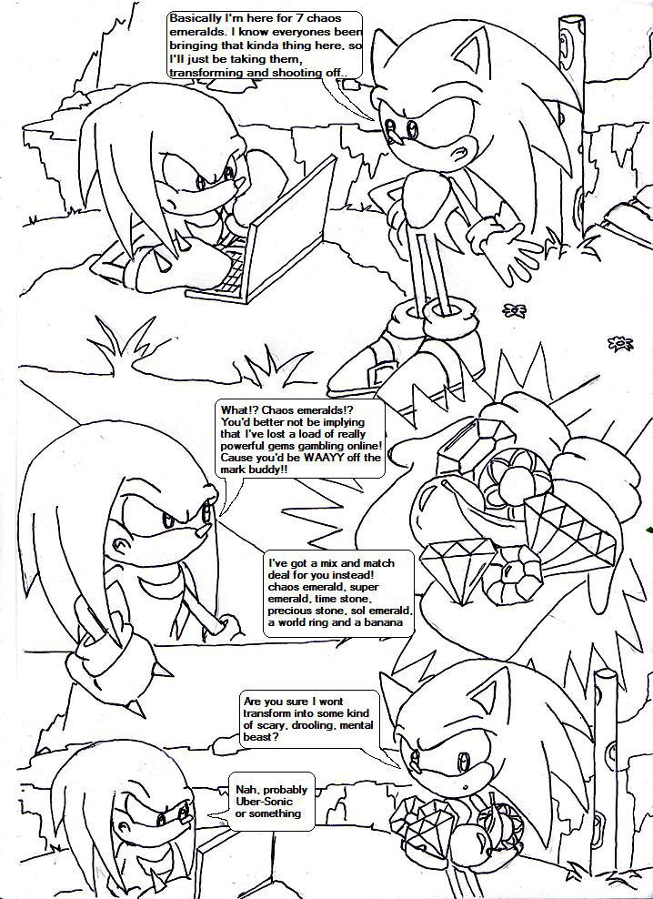 14: Sonic Unleashed Plot Leak by supersonikku