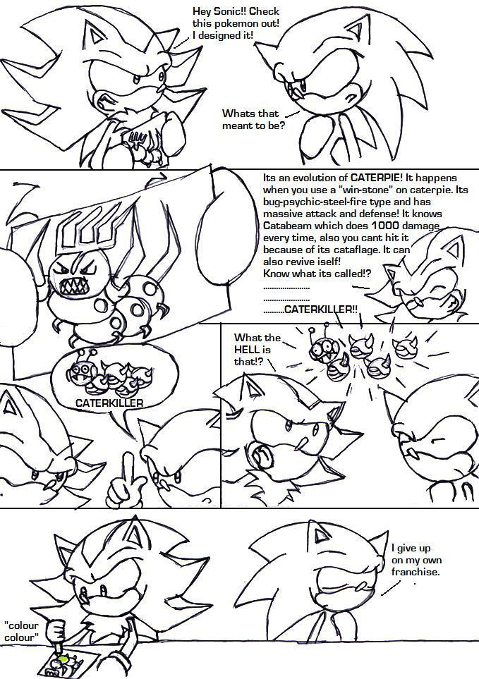 20: Shadow makes a pokemon by supersonikku