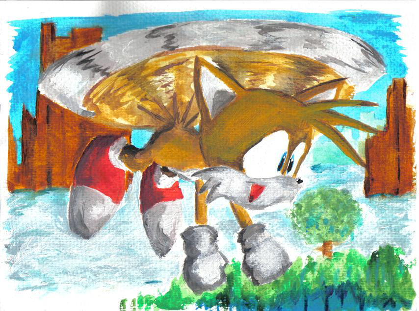 Miles 'Tails' Prower by supersonikku