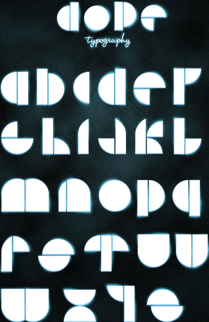 Dope typography by niklasrosen