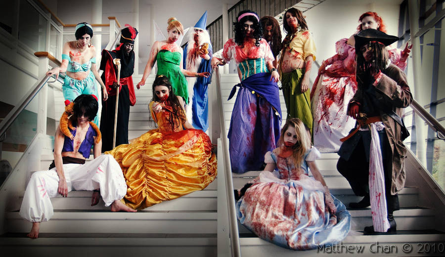 Undead Disney cosplays by KellyJane