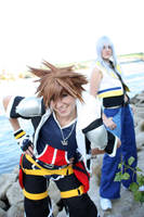 Kingdom Hearts II - RikuxSora by Evil-Uke-Sora