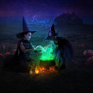 The Witch's Apprentice (Cropped version) by Brumae-Art The Witch's Apprentice (Cropped version) by Brumae-Art