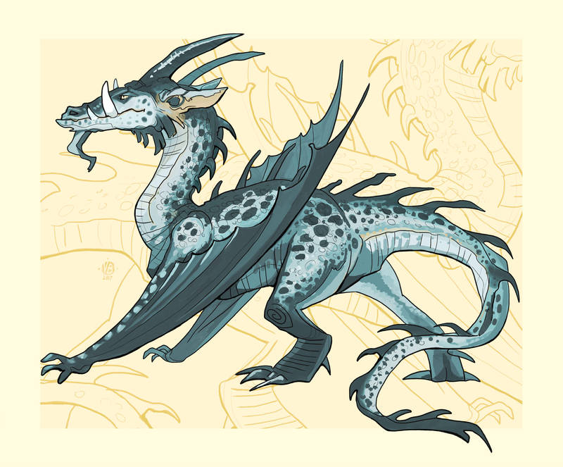 2.1. dragon by Nimphradora