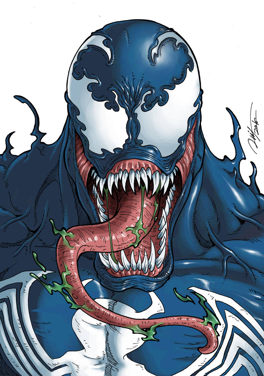 Venom Marvel Vs Capcom Version by Ronniesolano on DeviantArt