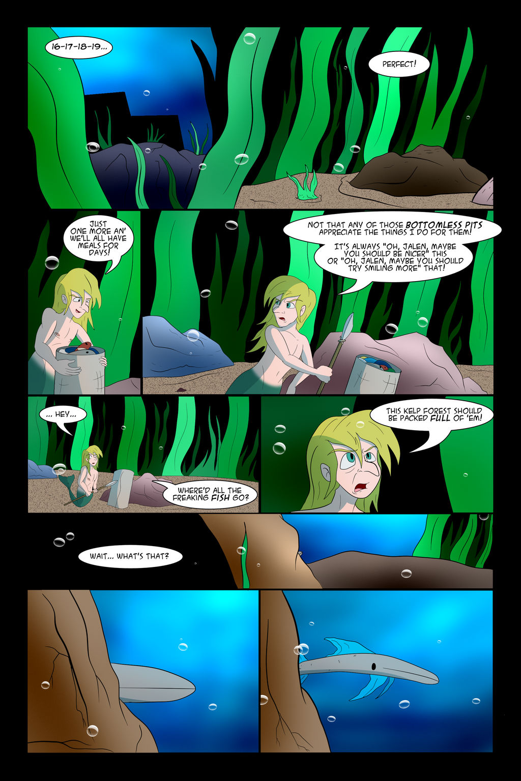 Merboys Issue 6 Redo: Page 10 by CartoonJohnStudios on DeviantArt