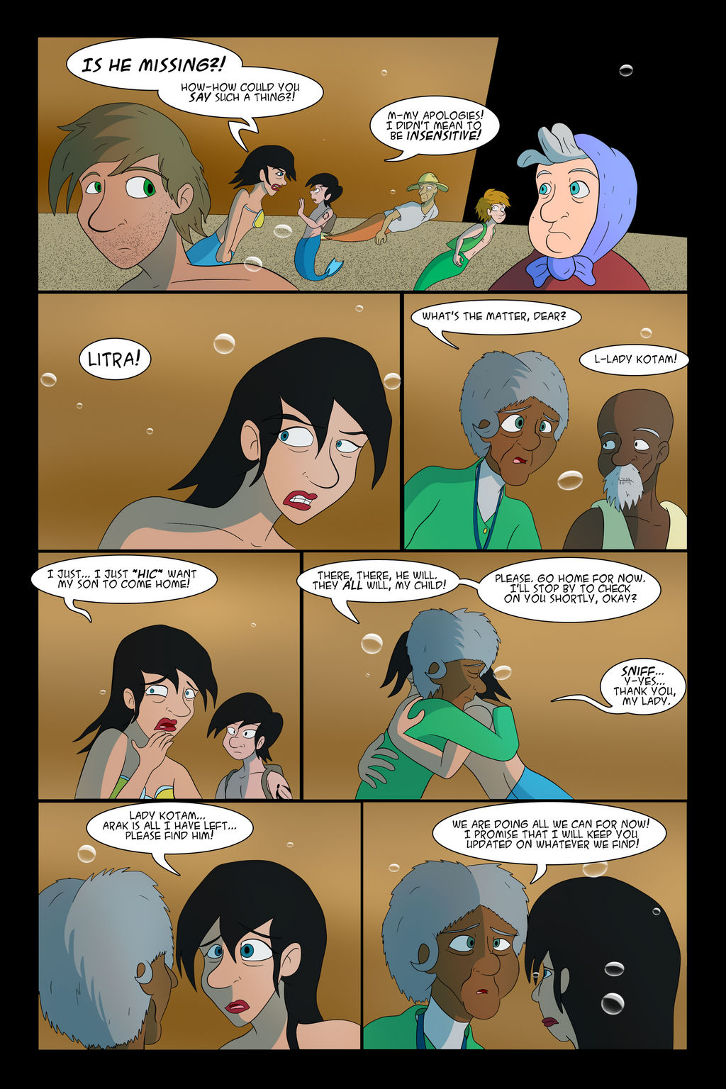 Merboys Issue 6 Redo: Page 15 by CartoonJohnStudios on DeviantArt