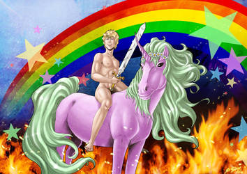 Rainbows and Unicorns by LunaJMS
