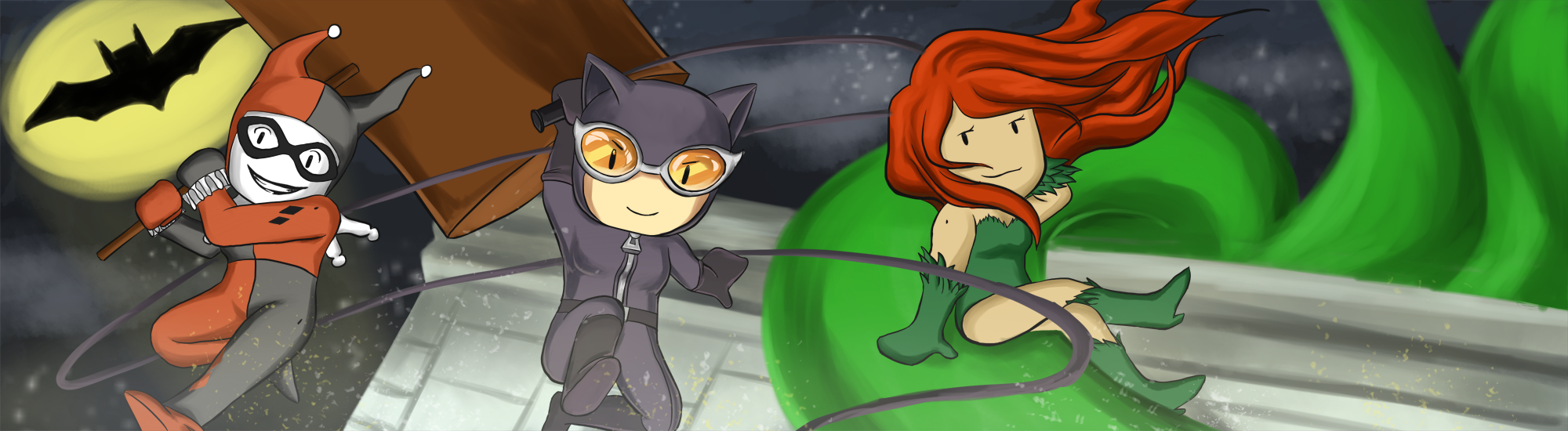 Gotham City Sirens by Chuushiri