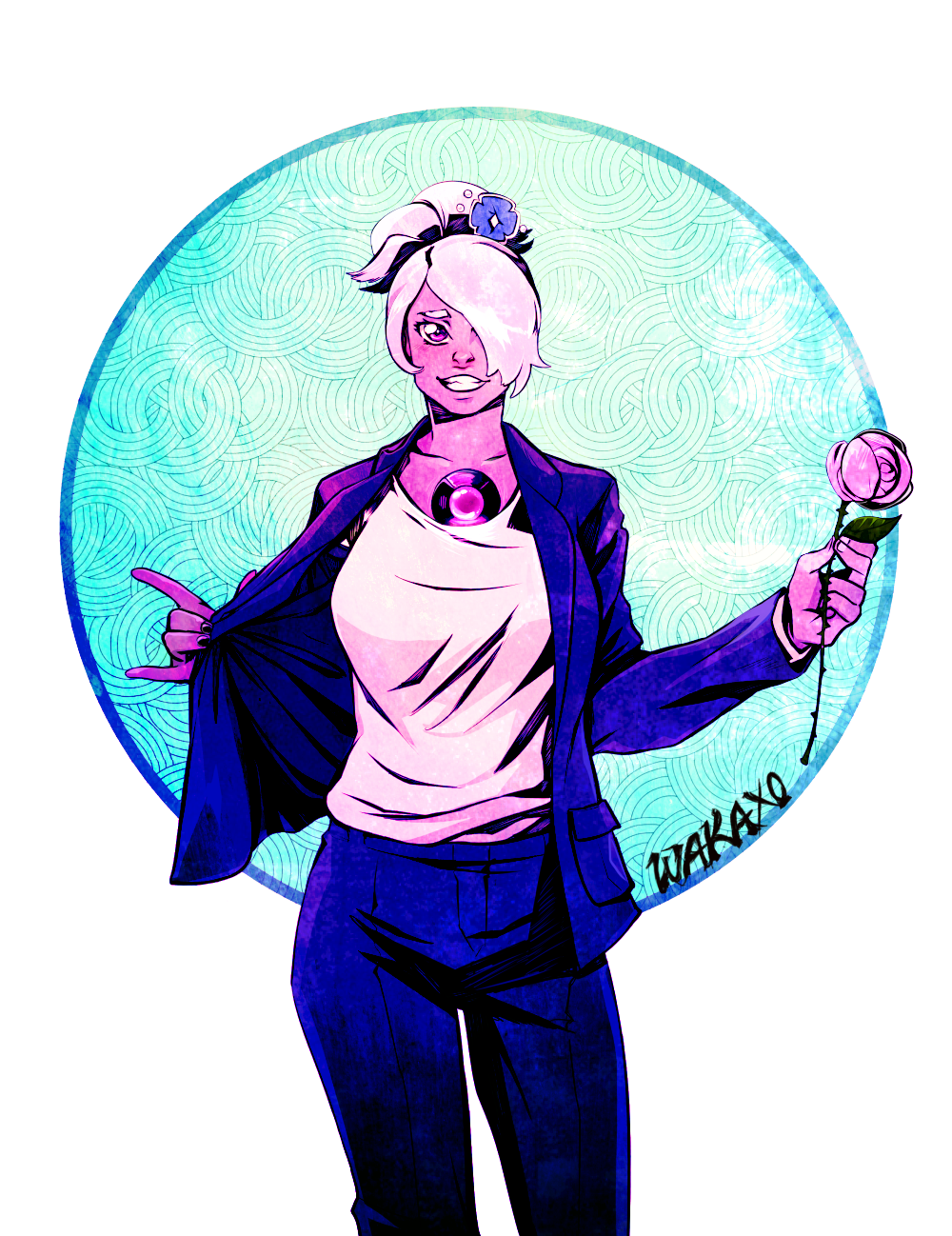 All Dressed Up by WakaXO