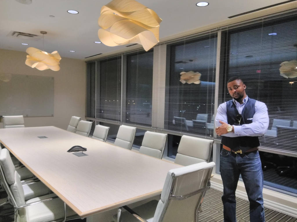 D'Vaughn Bell at New Office in Texas by dm25bell