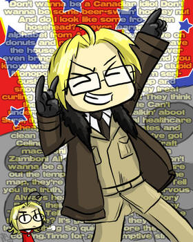 Canadian Idiot by pettyartist