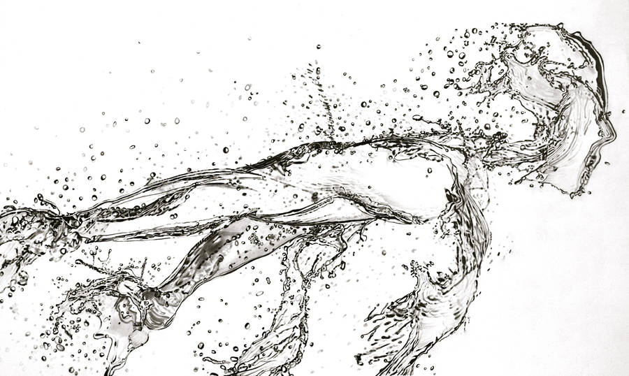 Running Water (Pencil) by Paul-Shanghai