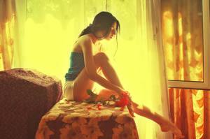 It's so hard to say goodbye by SandyManase