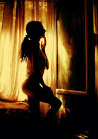 Behind silent nights by SandyManase