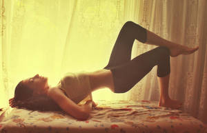 Enjoying the morning by SandyManase