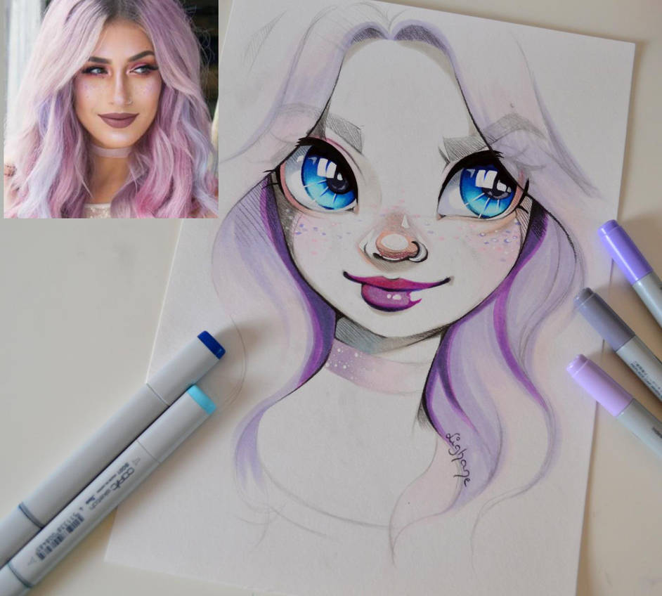 Violet by Lighane