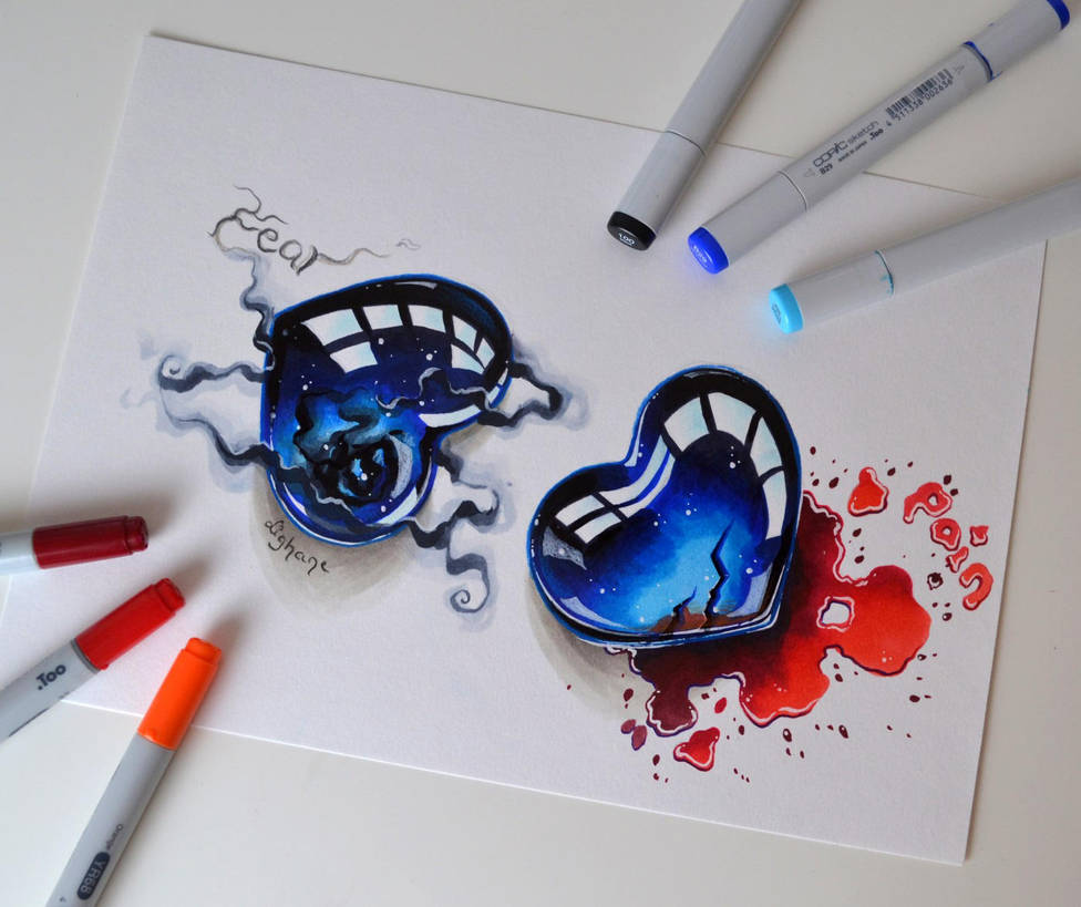 Fear vs Pain by Lighane