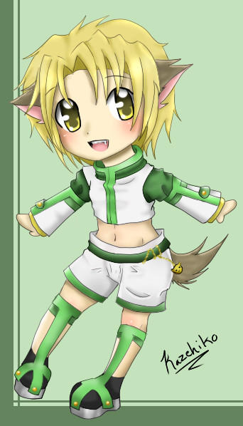 Kazehiko Chibi by Cysco-Inu