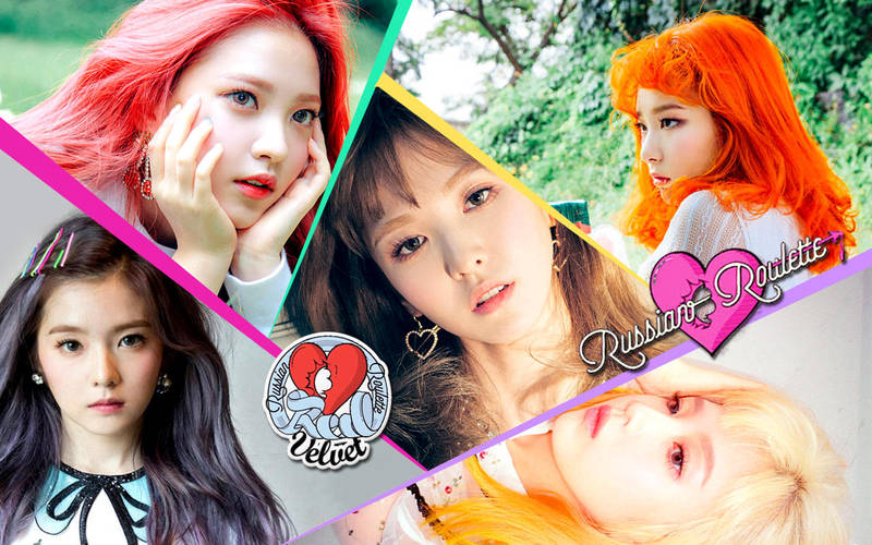 Wallpaper Red Velvet Roulette Russian By Rainbowxmika On Deviantart