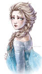 Frozen - The Sad Queen - Elsa by Lehanan