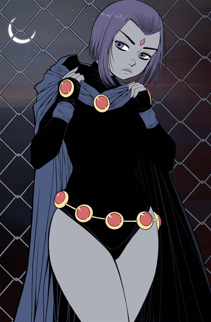 Raven: Moonlight in her Hair by ExMile