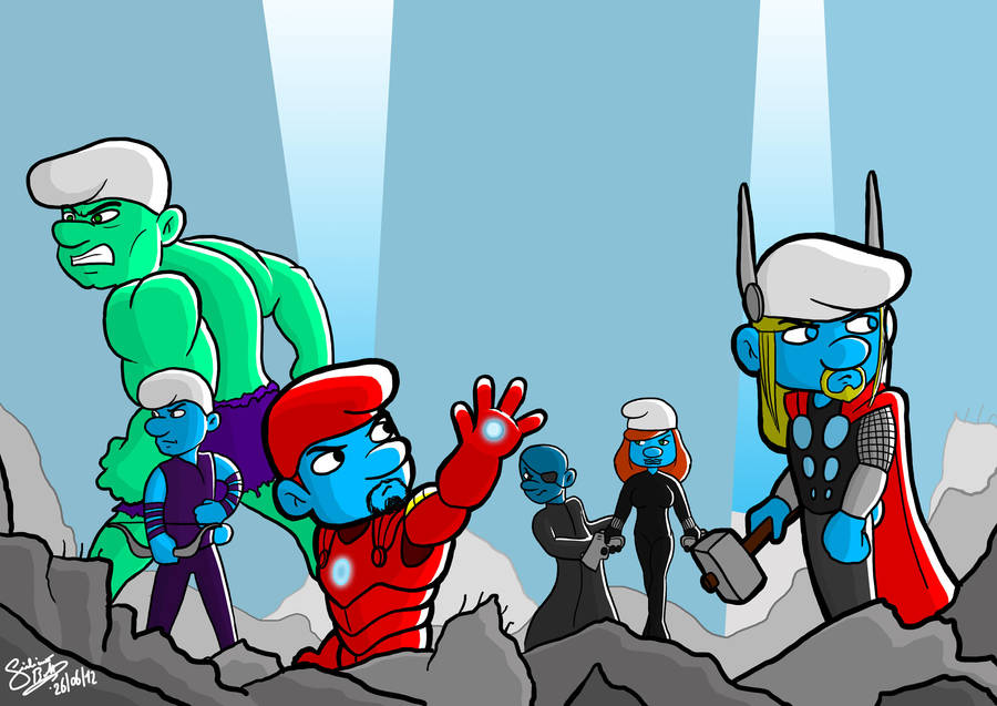 Crossovers on SmurfsForever DeviantArt