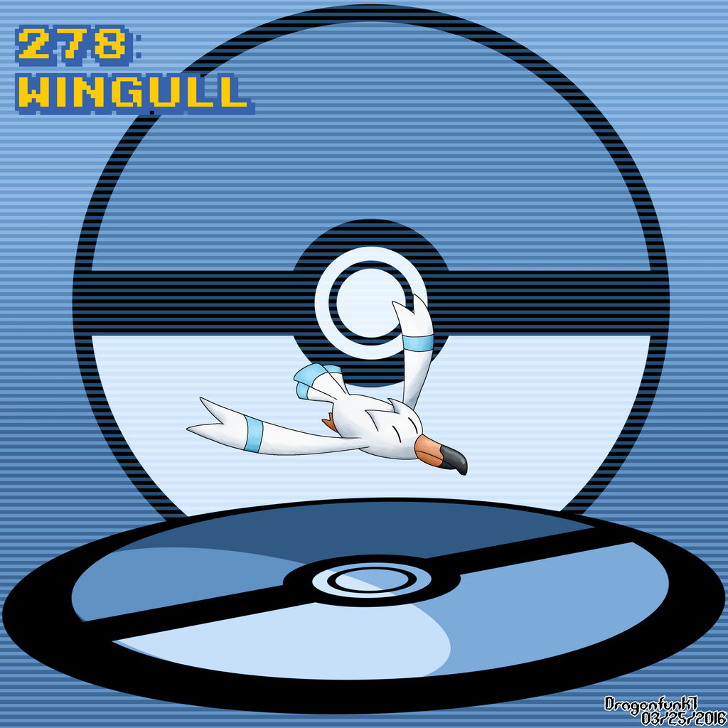 #278 Wingull by Dragonfunk7