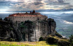 St. Stephan Monastery Meteora by Piddling